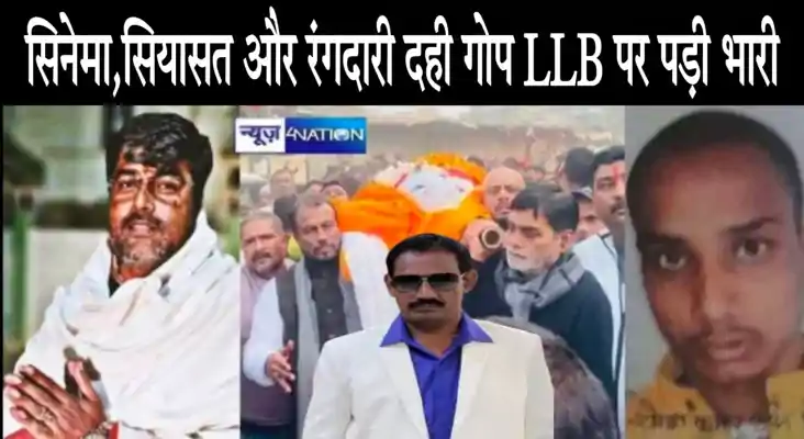 Dahi Gop Murder| सिनेमा,सियासत और रंगदारी दही गोप LLB पर पड़