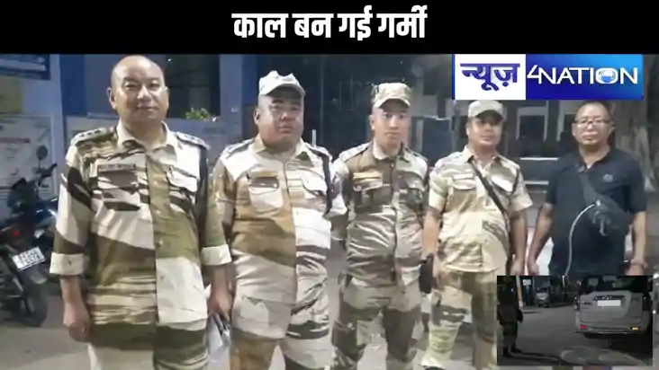 काल बन गई गर्मी, सासाराम में चुनावी ड्यूटी पर पहुंचे हवलदार 