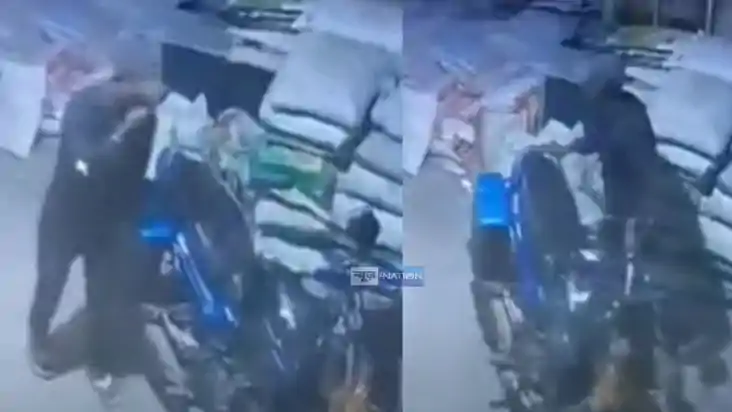 thief stole the bike