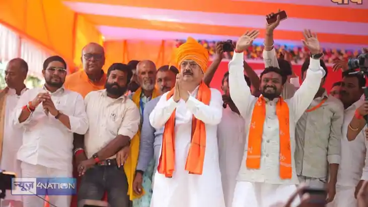 ईं प्रणव प्रकाश के नेतृत्व में 25 हजार से अधिक शिवाजी समर्थक
