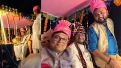 JDU MLA Rides Bullock Cart