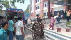 Bus Overturns on Highway Dozens Injured Panic Grips Gopalganj