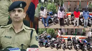 Patna Police recovered 9 stolen bikes in Phulwarisharif