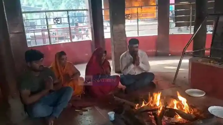 Six Family Members Convert Religion in Vedic Ceremony