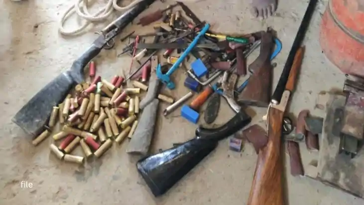 Bihar Crime : मुंगेर में एसटीएफ और पुलिस ने की बड़ी कार्रवाई