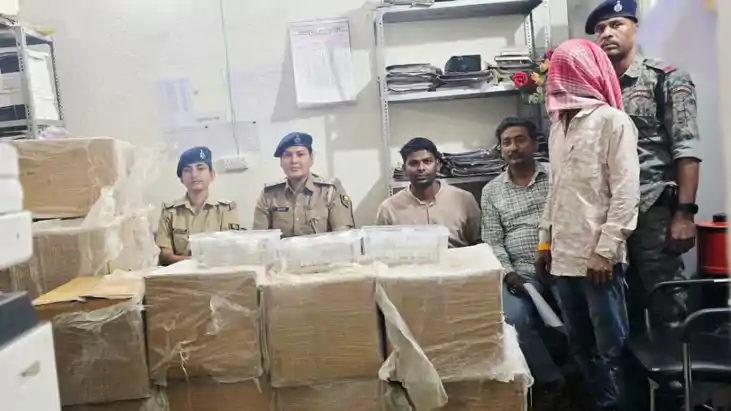अवैध नशीले इंजेक्शन तस्करी मामले में पुलिस की बड़ी कार्रवाई,