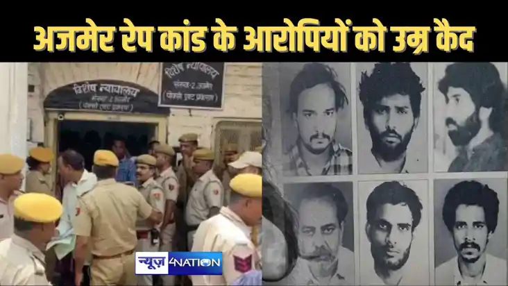 32 साल बाद अजमेर रेप कांड में आया फैसला, 100 लड़कियों को हवस