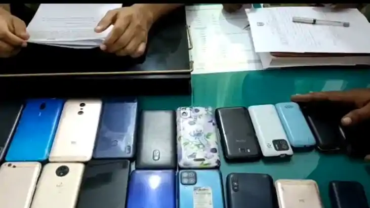 Bihar News : कैमूर पुलिस ने मोबाइल लूटपाट करनेवाले दो बदमाशो