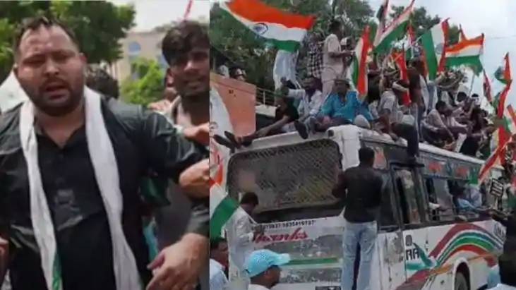 Tejashwi Sharp Political Attack
