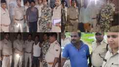 कोर्ट के आदेश पर पुलिस की बड़ी कार्रवाई : अलग-अलग थाना क्षेत्रों से 8 गैर-जमानती वारंटी गिरफ्तार, फरार आरोपियों में मचा हड़कंप