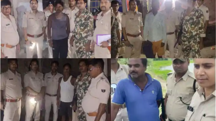 कोर्ट के आदेश पर पुलिस की बड़ी कार्रवाई : अलग-अलग थाना क्षेत