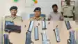 हथियार की बड़ी खेप लेकर पहुंचा डिलीवरी बॉय गिरफ्तार, मुंगेर से अवैध असलहों को लाकर इन जिलों में करता था सप्लाई