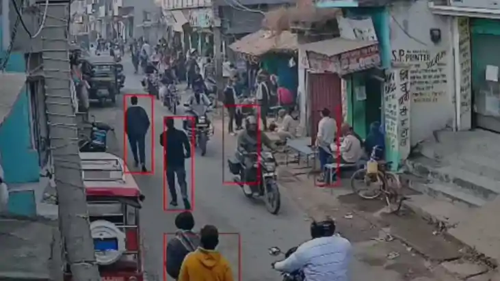 Gaya Firing in broad daylight