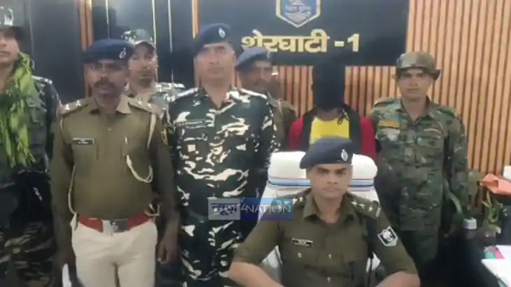 Bihar News : गया पुलिस और सुरक्षा बलों ने मिलकर एक लाख रुपए 