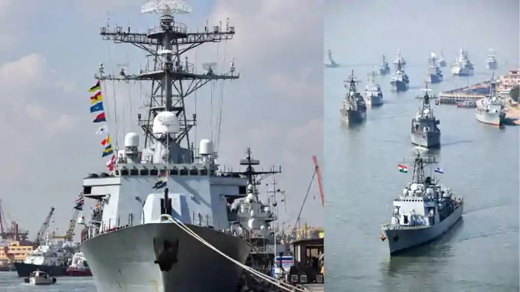 70 Nations Warships Gather in Visakhapatnam Amid US Iran Ten
