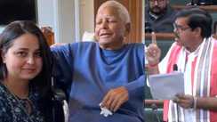 रोहिणी-लालू- मिथिलेश तिवारी 