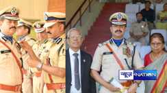 CRPF IG Amitendra Nath Sinha Honoured with President Medal