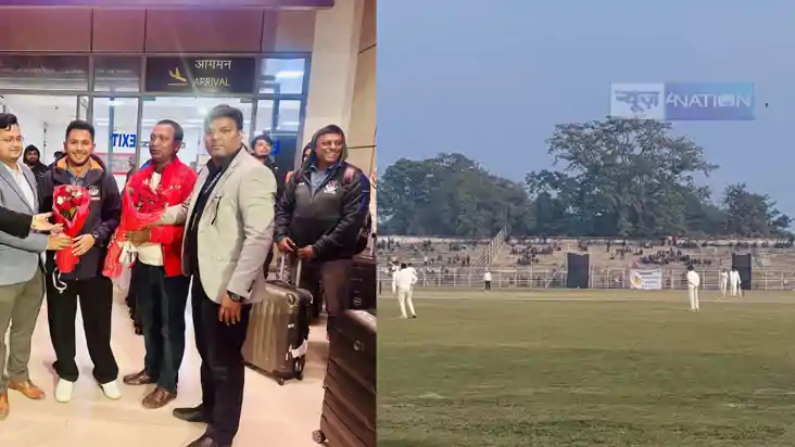 BIHAR CRICKET NEWS - उतर प्रदेश की टीम रणजी मैच खेलने पहुंची BIHAR CRICKET NEWS - उतर प्रदेश की टीम रणजी मैच खेलने पहुंची