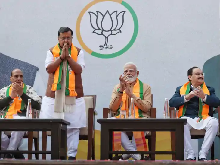 विकसित भारत 2047 का संकल्प और सेवा का संस्कार; भाजपा अध्यक्ष