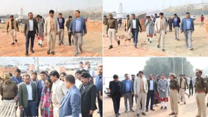 Republic Day Festivities at Gandhi Maidan Patna on High Aler