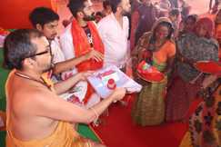 प्रयागराज माघ मेला: विश्व शांति और गरीब कल्याण के लिए गूंजे माता ललिता के मंत्र; संपन्न हुआ कोटि कुमकुमार्चन महायज्ञ