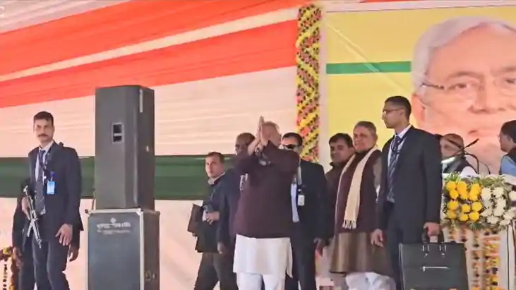 गोपालगंज की सरजमीं से नीतीश ने किया विकास का शंखनाद