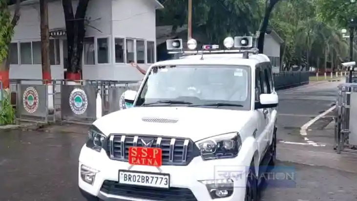 सीएम नीतीश से मिले एसएसपी 