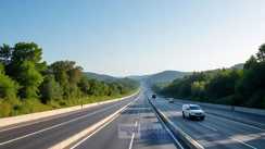 6 lane Greenfield Expressway 