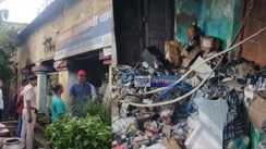 Fire in Police Station