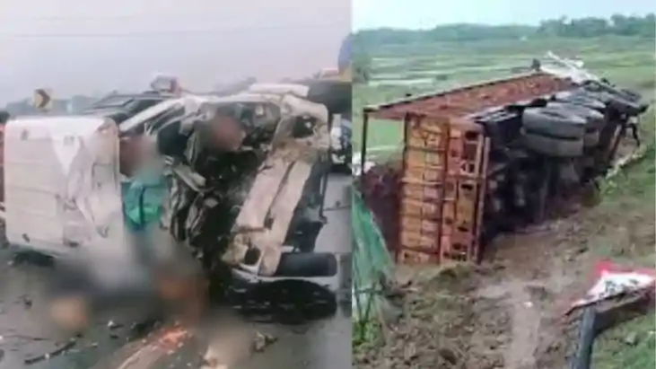 Road Accident: रफ्तार ने बरपाया कहर! शादी से लौटने के दौरान Road Accident: रफ्तार ने बरपाया कहर! शादी से लौटने के दौरान