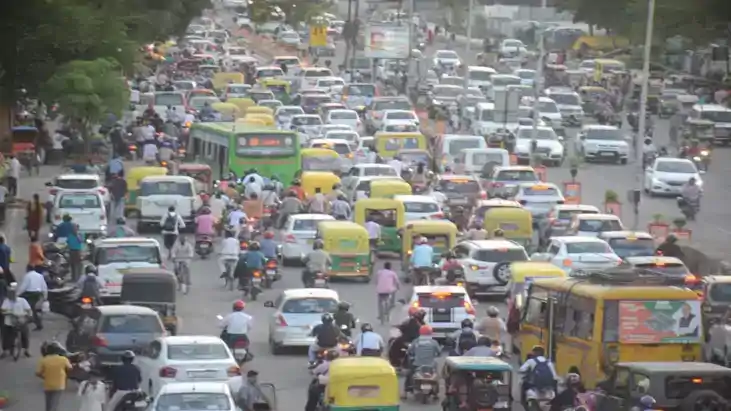 Patna Traffic Diverted 