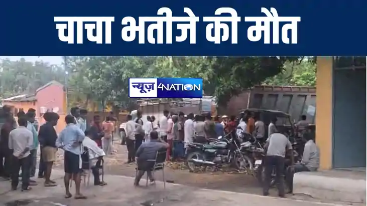 भागलपुर में तेज रफ़्तार हाईवा की चपेट में आने से बाइक सवार चा