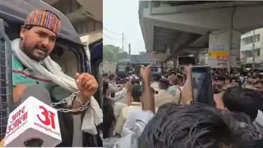 TRE 4 नोटिफिकेशन की मांग को लेकर पटना में छात्रों का भारी हंगामा, पुलिस ने प्रदर्शन रोका, कई अभ्यर्थी गिरफ्तार