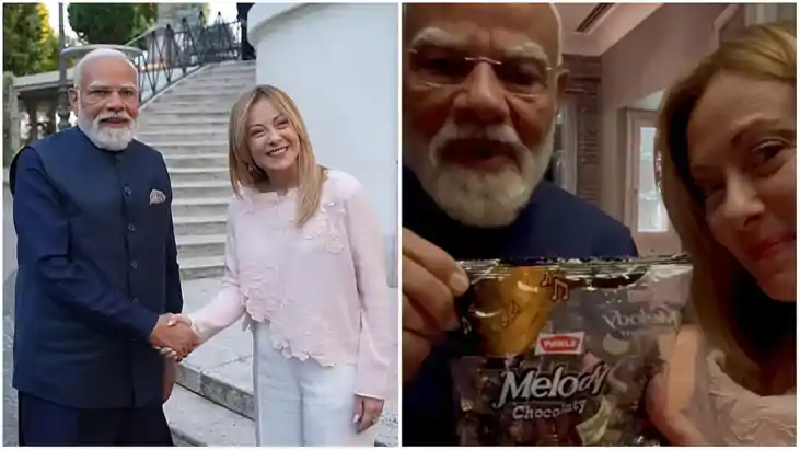 Narendra Modi met Meloni
