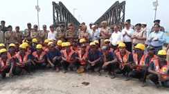 Bihar News : भागलपुर में विक्रमशिला सेतु पर युद्धस्तर पर जारी है बेली ब्रिज का निर्माण, 7 जून तक तैयार होने का दावा, लाखों लोगों को मिलेगी राहत