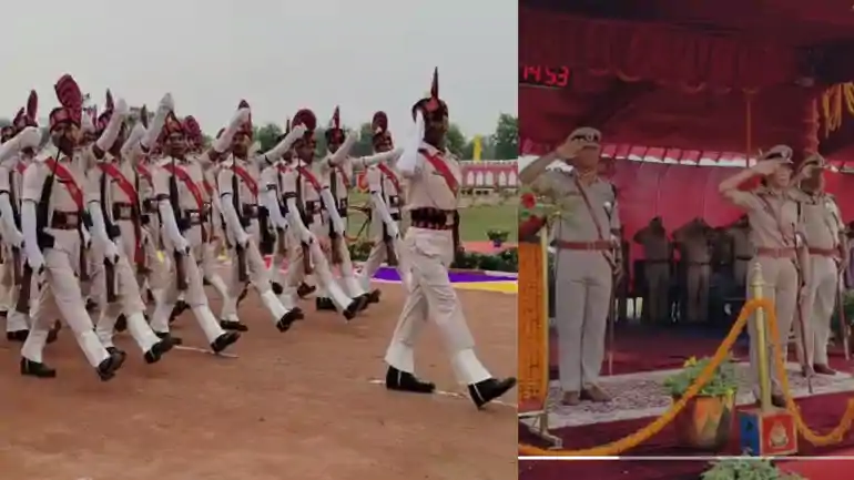 Passing out parade of Bihar Police