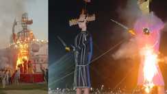 Bihar News : बिहार में विजयादशमी पर दिखा भव्य नजारा, गया के गांधी मैदान और छपरा के राजेंद्र स्टेडियम में धूमधाम से हुआ रावण दहन