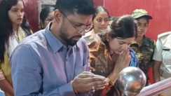 DM Kumar Gaurav Balances Navratri Duty and Devotion