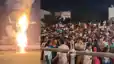 हाजीपुर में 65 फीट ऊंचे रावण का भव्य दहन: अक्षयवट राय स्टेडियम में उमड़ा जनसैलाब, 'जय श्री राम' के जयकारों से गूंज उठा शहर
