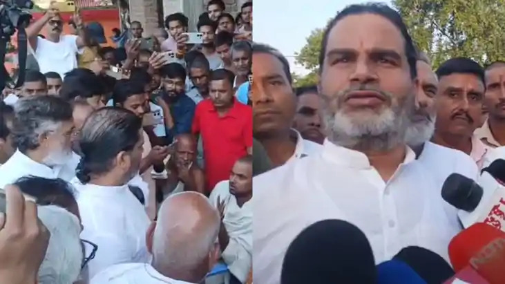 राघोपुर नाव हादसे के पीड़ित परिवारों से मिले प्रशांत किशोर, 