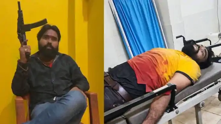50 हजार का ईनामी कुख्यात अपराधी उत्तम यादव पुलिस एनकाउंटर ढे 50 हजार का ईनामी कुख्यात अपराधी उत्तम यादव पुलिस एनकाउंटर ढे