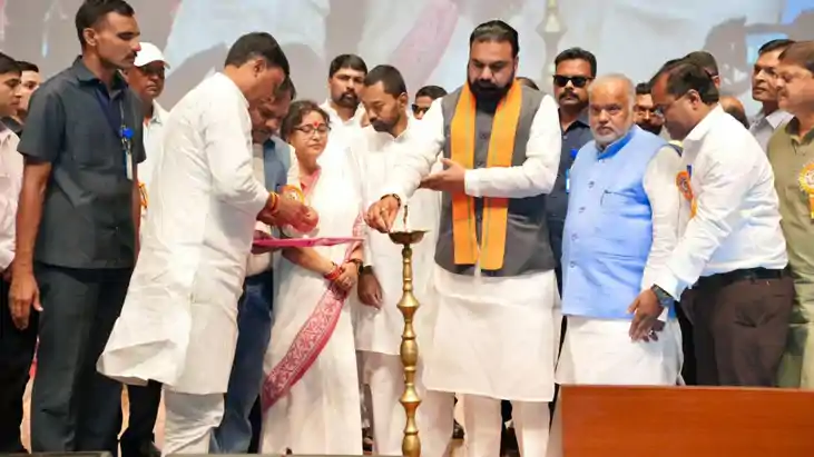 सीएम सम्राट ने विकसित बिहार नई दिशा में निर्माण तक सह लव-कुश