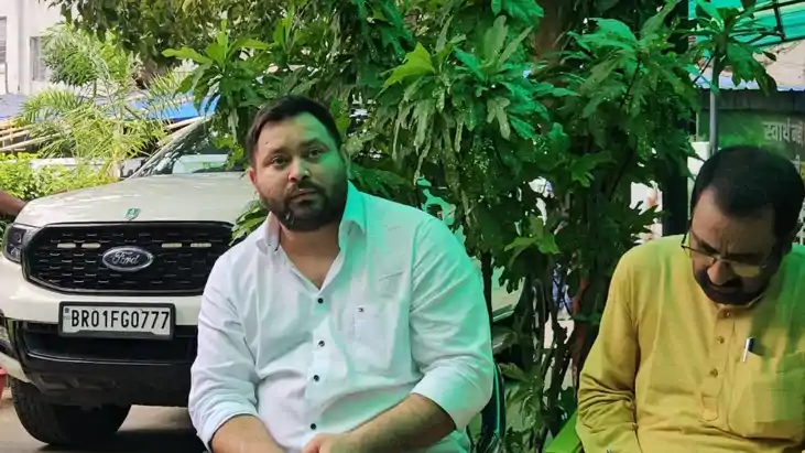 Tejashwi Yadav on Bihar floods 