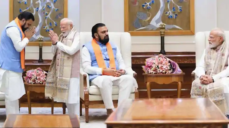 Samrat Choudhary met Prime Minister Narendra Modi