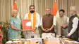 Samrat Choudhary met Nirmala Sitharaman