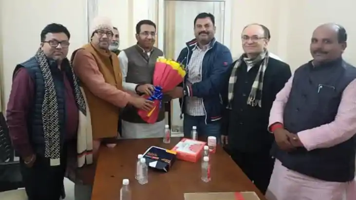 Bihar News : श्रम संसाधन मंत्री संजय सिंह टाइगर से मिले भाजप