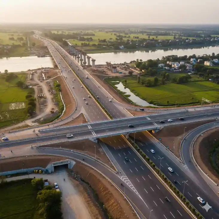 जीरोमाइल पर फ्लाईओवर का प्लान फेल! अब सर्विस रोड होगी 22 मीट