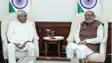 Nitish Kumar : राज्यसभा में नीतीश कुमार का पहला दिन आज, एनडीए के सांसदों ने किया जोरदार स्वागत, उपराष्ट्रपति सीपी राधाकृष्णन से की शिष्टाचार मुलाकात 
