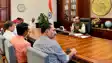 Rahul Gandhi Meets Lok Sabha Speaker Om Birla