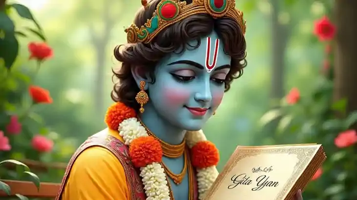 Krishna's warning Krishna's warning